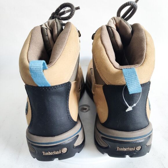 Timberland Womens Hiking Boots Size 10 M Chocorua Beige Trail Waterproof Outdoor - Picture 3 of 10